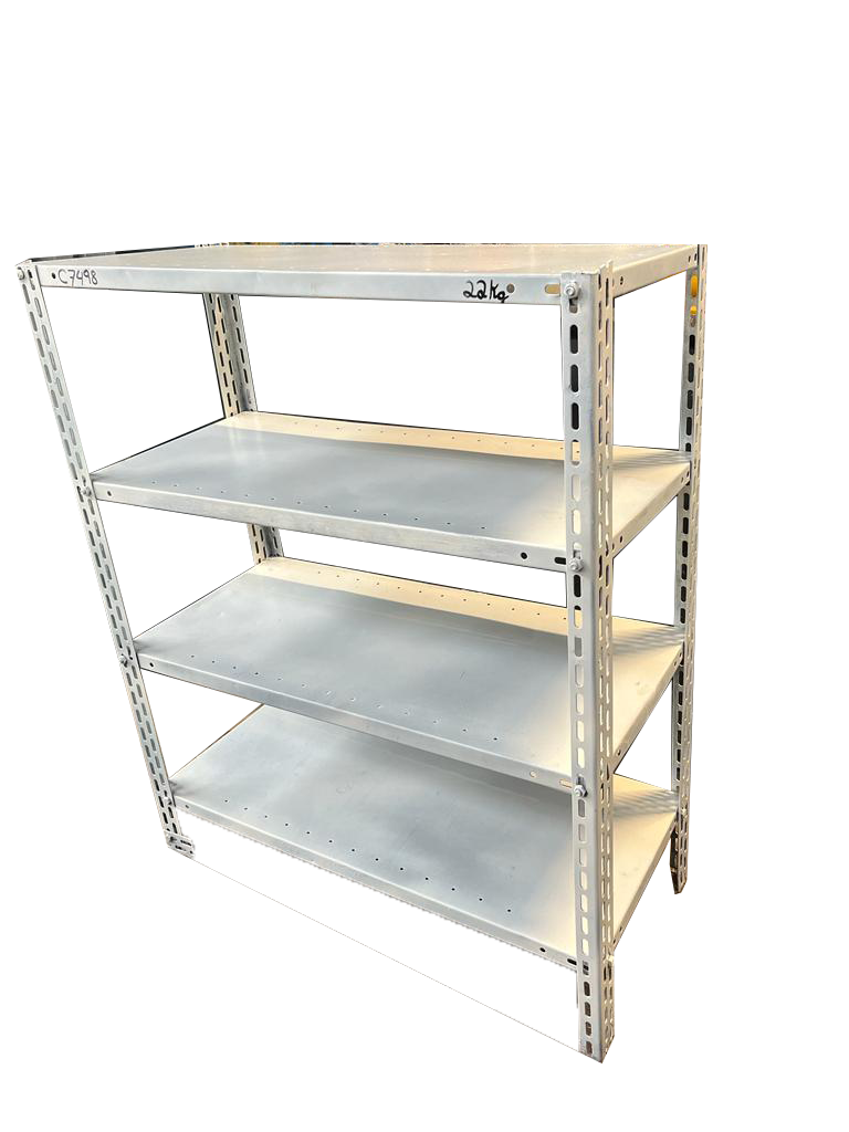 Estante Armário Prateleira de Aço 4 Bandejas 35cm 22kg C7499