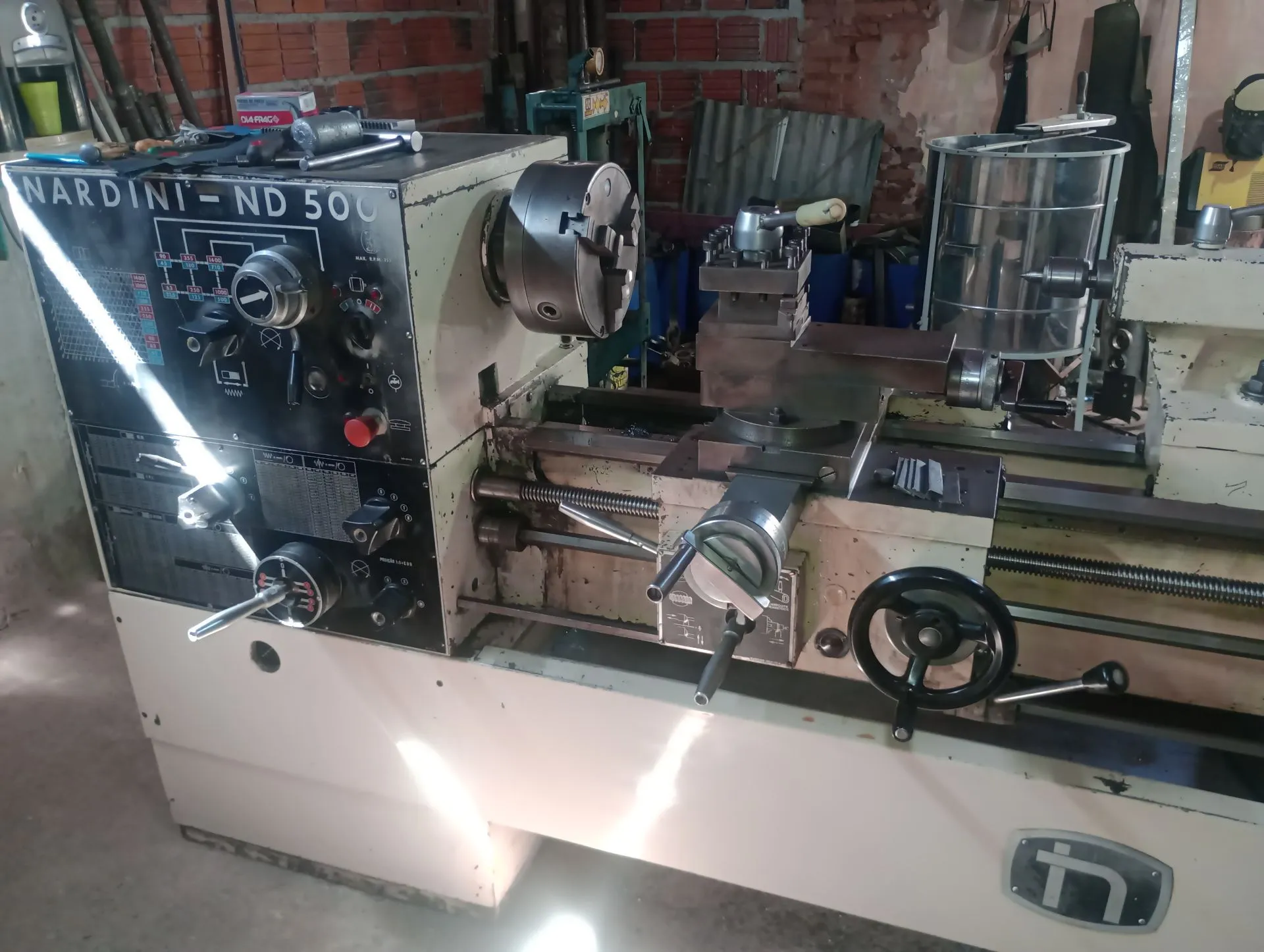 Torno Mecânico Nardini ND 500 - Industrial